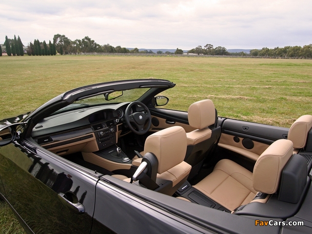 Pictures of BMW M3 Cabrio AU-spec (E93) 2008 (640 x 480)