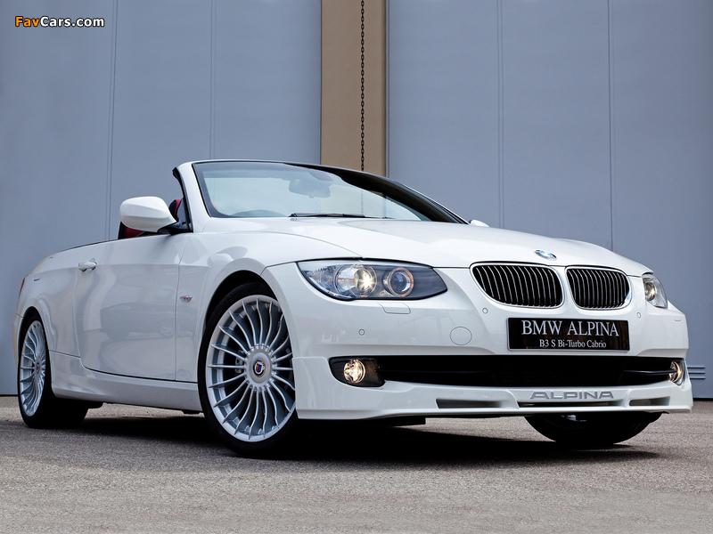 Pictures of Alpina B3 S Bi-Turbo Cabrio (E93) 2010 (800 x 600)