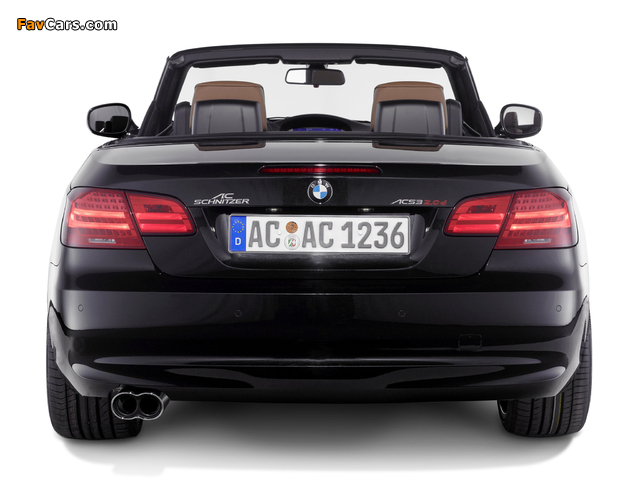 Pictures of AC Schnitzer ACS3 2.0d Cabrio (E93) 2010 (640 x 480)