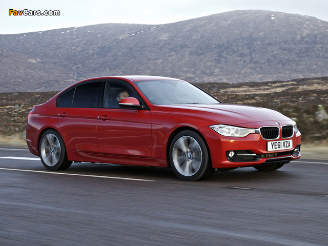 Pictures of BMW 320d Sedan Sport Line UK-spec (F30) 2012 (640 x 480)