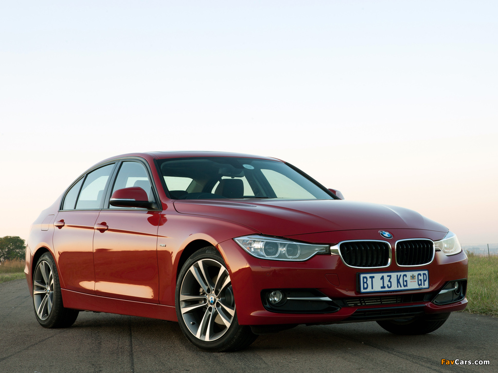 Pictures of BMW 320d Sedan Sport Line ZA-spec (F30) 2012 (1024 x 768)