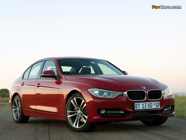 Pictures of BMW 320d Sedan Sport Line ZA-spec (F30) 2012 (640 x 480)