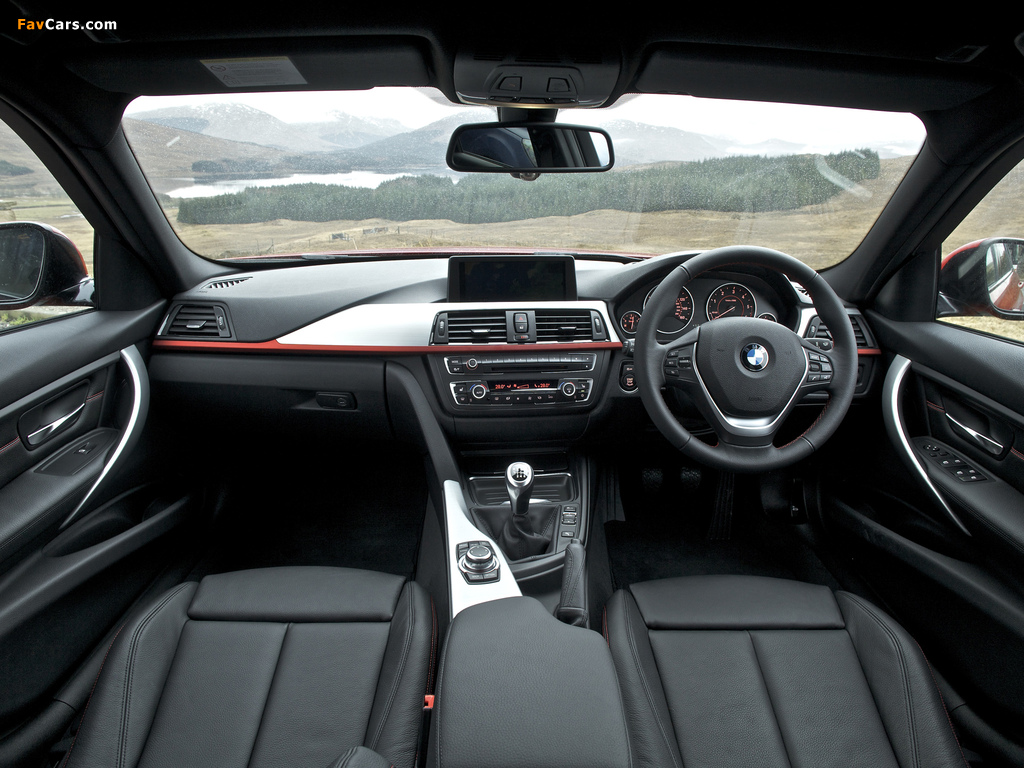 Pictures of BMW 320d Sedan Sport Line UK-spec (F30) 2012 (1024 x 768)
