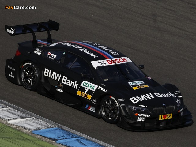 Pictures of BMW M3 DTM (E92) 2012 (640 x 480)