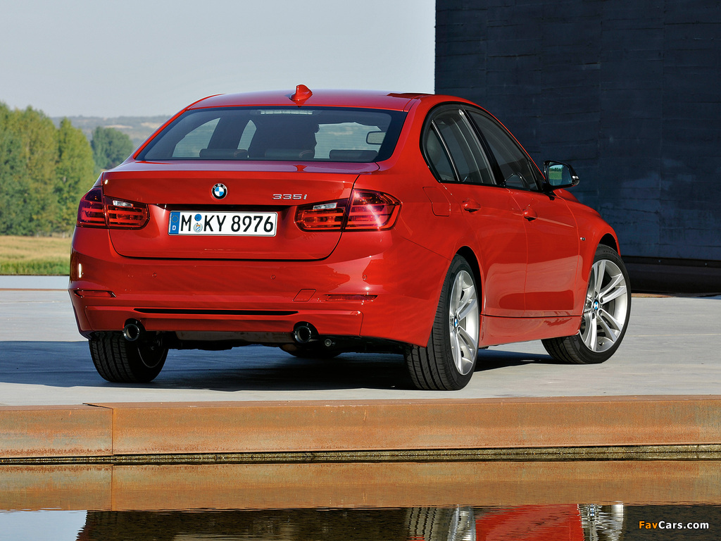 Pictures of BMW 335i Sedan Sport Line (F30) 2012 (1024 x 768)