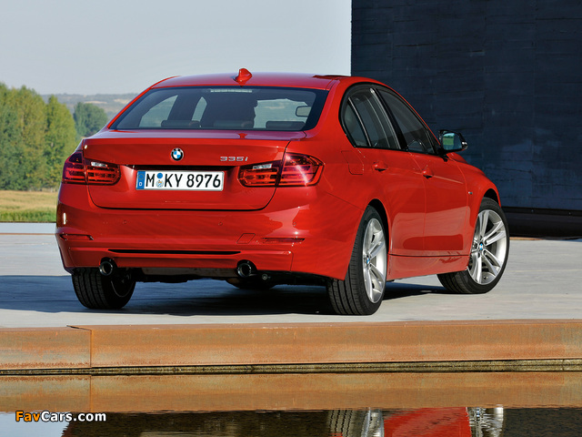 Pictures of BMW 335i Sedan Sport Line (F30) 2012 (640 x 480)