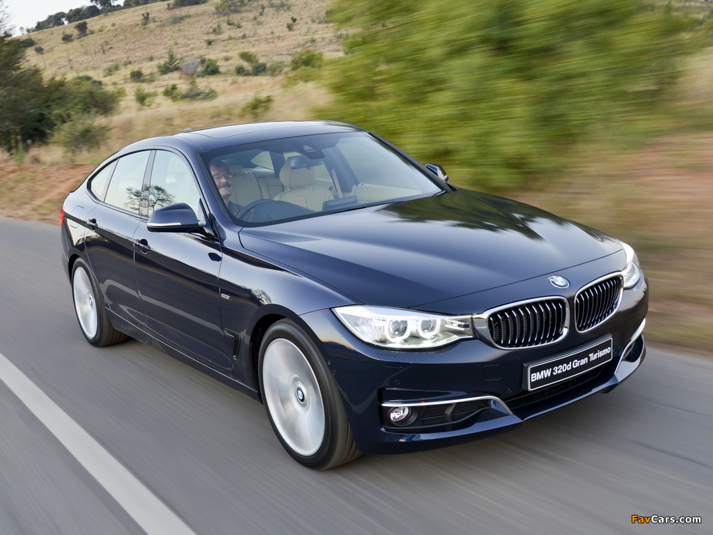 Pictures of BMW 320d Gran Turismo Luxury Line ZA-spec (F34) 2013 (1024 x 768)