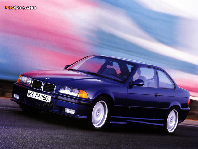 Pictures of BMW M3 Coupe (E36) 1992–98 (640 x 480)