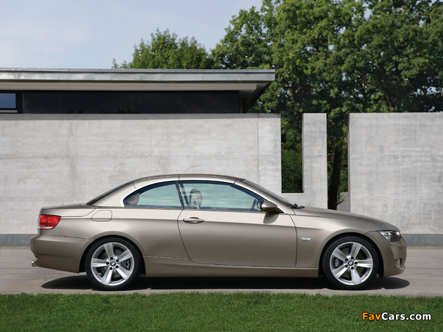 Pictures of BMW 335i Cabrio (E93) 2007–10 (640 x 480)