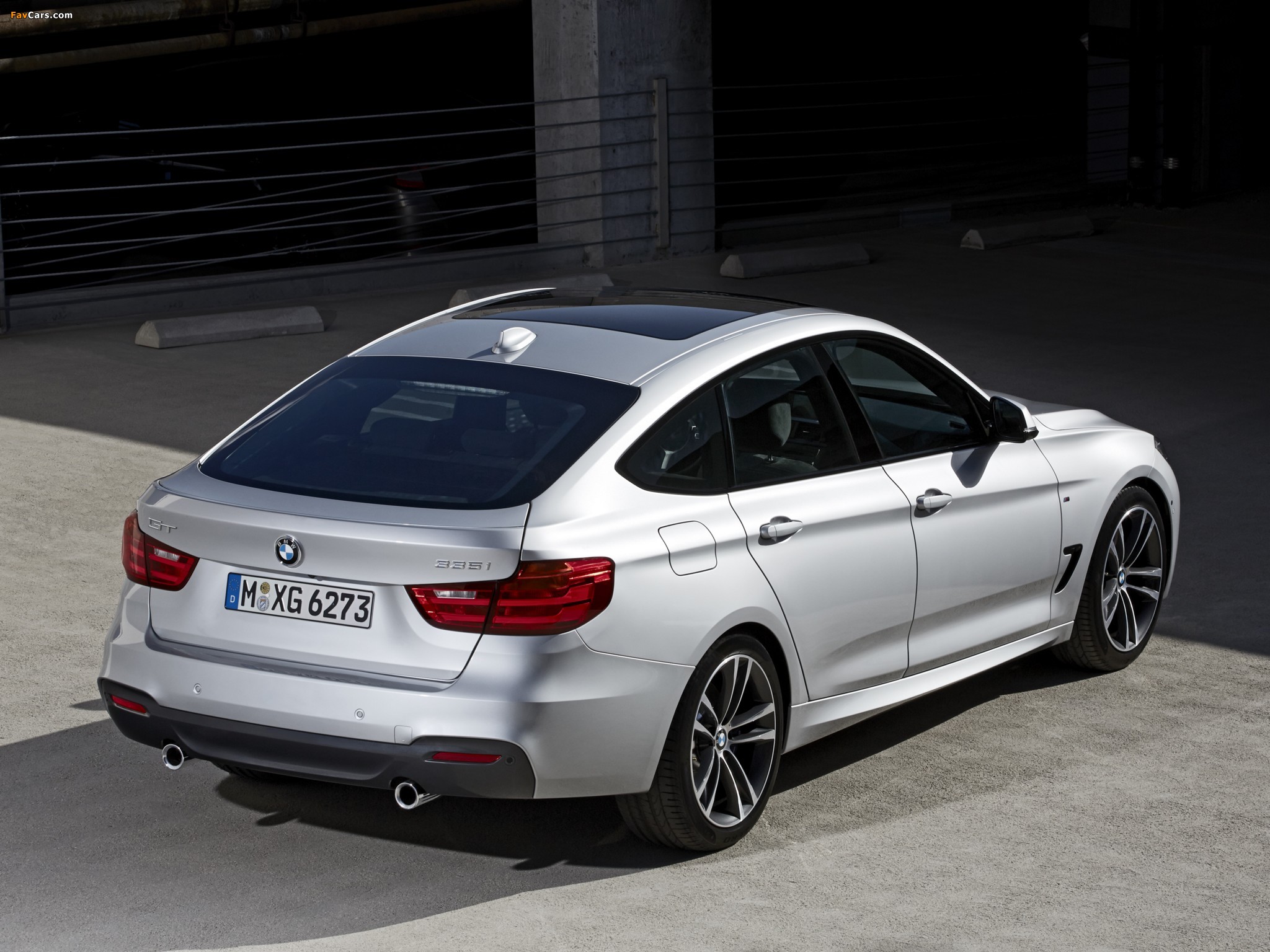 BMW 335i Gran Turismo M Sports Package (F34) 2013 wallpapers (2048 x 1536)