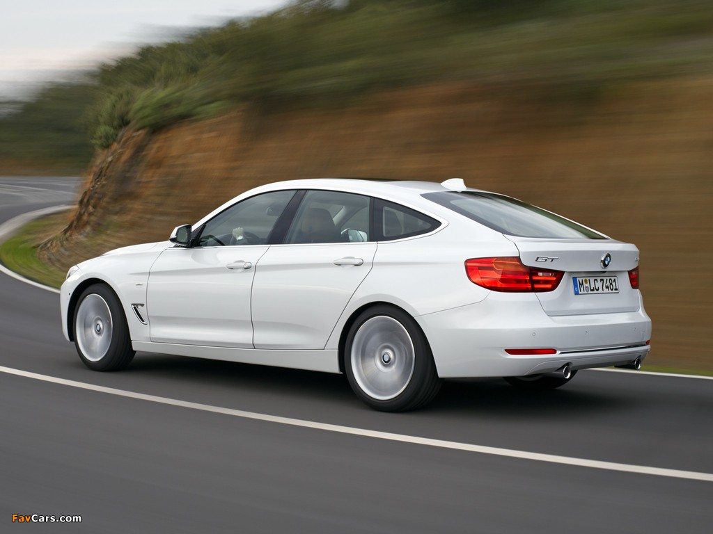 BMW 335i Gran Turismo Luxury Line (F34) 2013 wallpapers (1024 x 768)