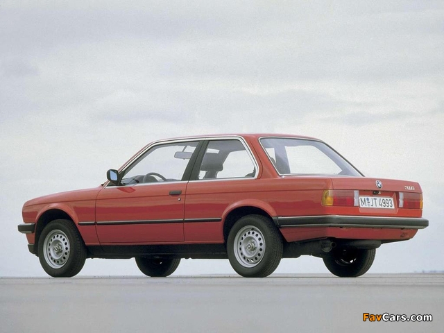 BMW 316 Coupe (E30) 1982–87 wallpapers (640 x 480)