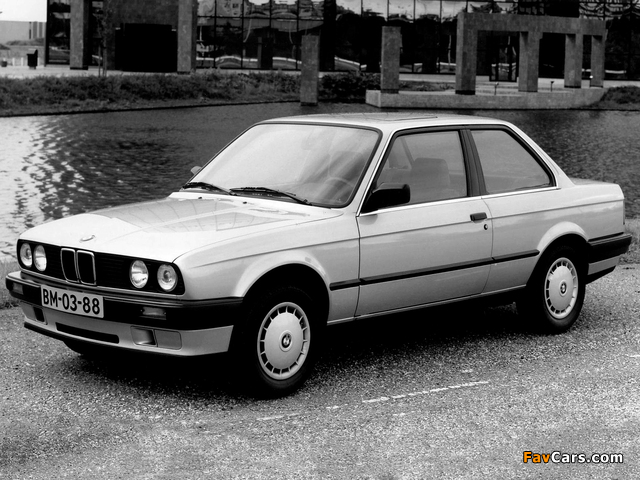 BMW 316 Coupe (E30) 1982–87 wallpapers (640 x 480)