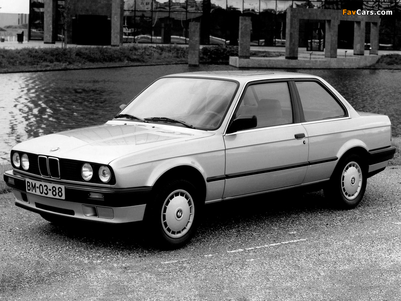 BMW 316 Coupe (E30) 1982–87 wallpapers (800 x 600)