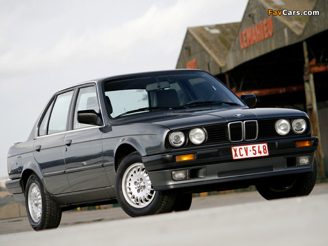 BMW 320i Sedan (E30) 1982–91 wallpapers (640 x 480)