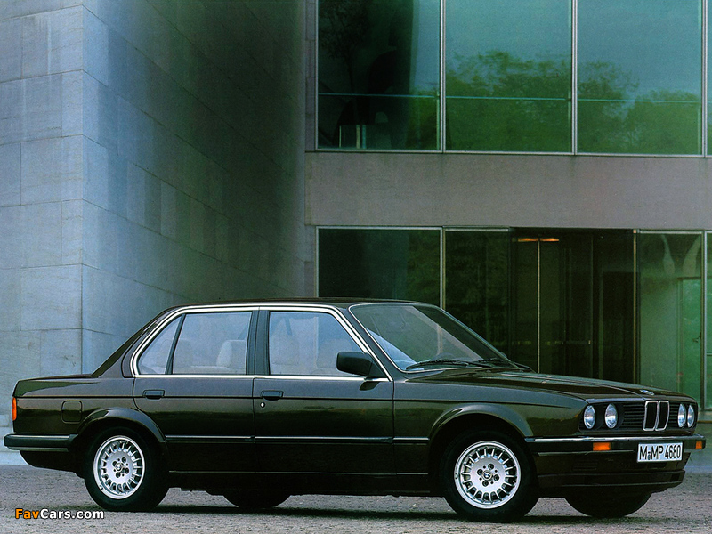 BMW 320i Sedan (E30) 1982–91 wallpapers (800 x 600)