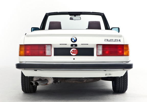 BMW 325i Cabrio UK-spec (E30) 1986–93 wallpapers