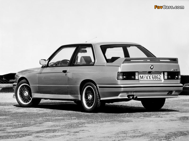 BMW M3 Johnny Cecotto Edition (E30) 1989 wallpapers (640 x 480)