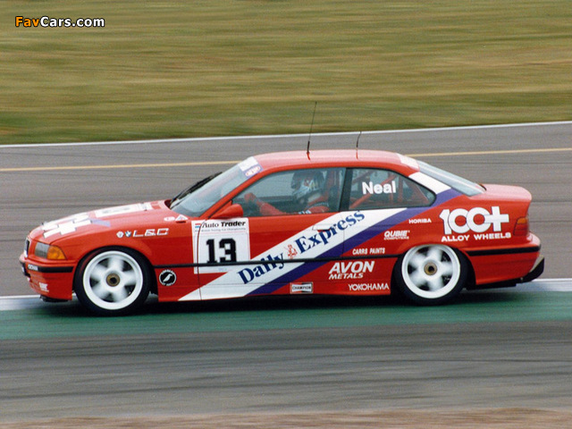 BMW 318is Coupe BTCC (E36) 1992–94 wallpapers (640 x 480)