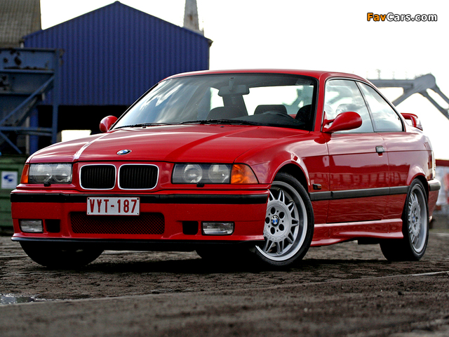 BMW M3 Coupe (E36) 1992–98 wallpapers (640 x 480)