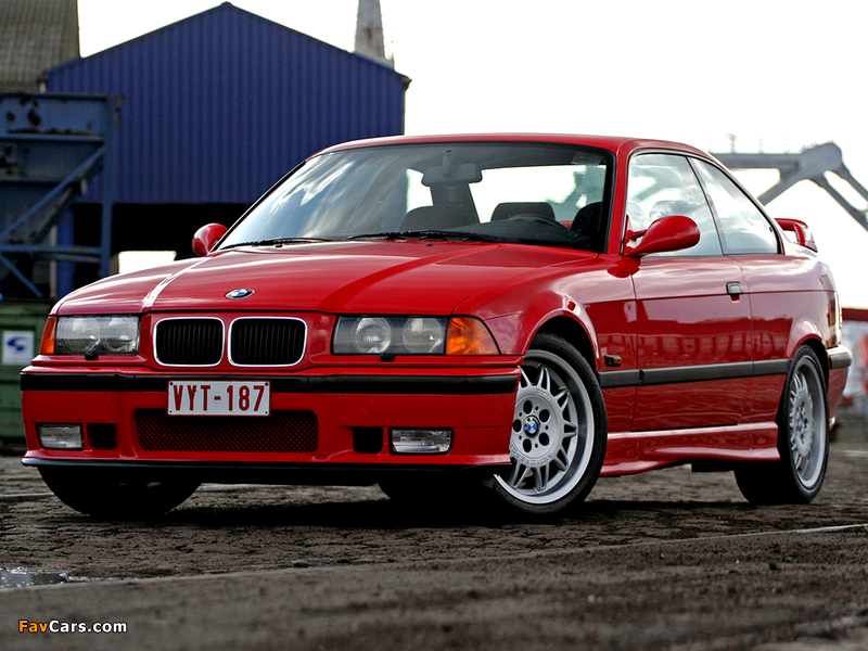 BMW M3 Coupe (E36) 1992–98 wallpapers (800 x 600)