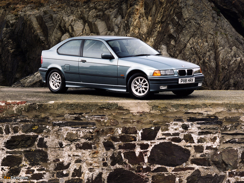 BMW 318ti Compact (E36) 1994–2000 wallpapers (1024 x 768)