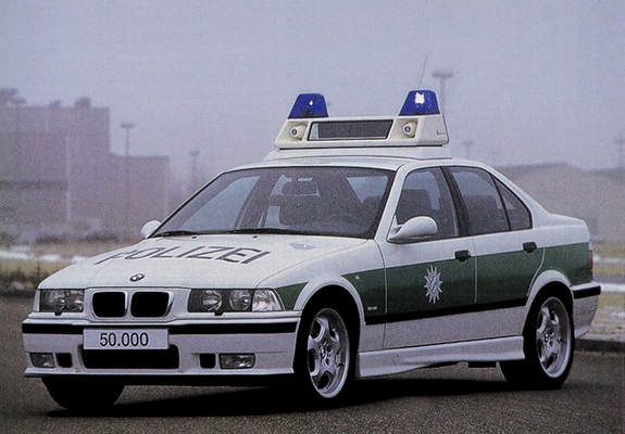 BMW M3 Sedan Polizei (E36) 1994–98 wallpapers