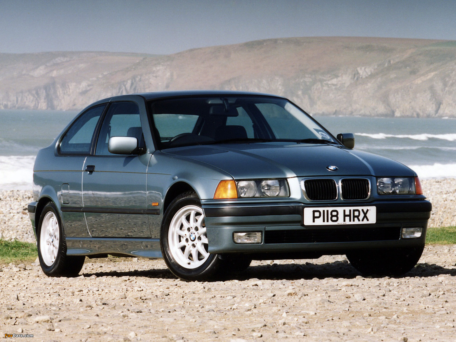 BMW 318ti Compact UK-spec (E36) 1994–2000 wallpapers (1600 x 1200)