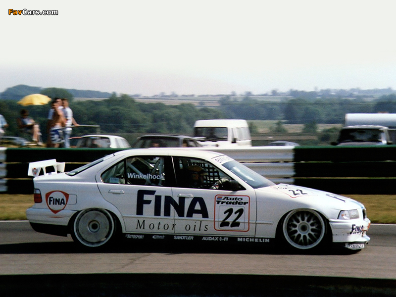 BMW 320i BTCC (E36) 1996 wallpapers (800 x 600)