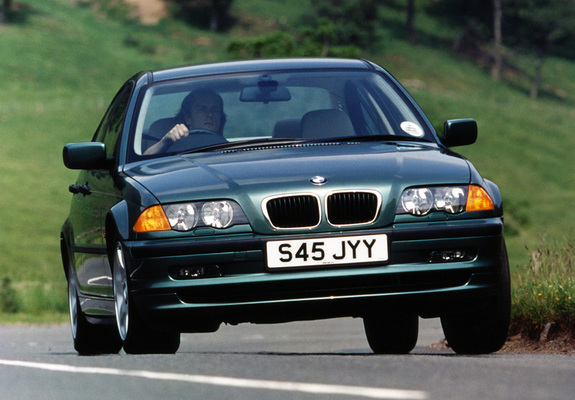 BMW 318i Sedan UK-spec (E46) 1998–2001 wallpapers