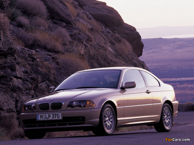 BMW 328Ci Coupe (E46) 1999–2000 wallpapers (800 x 600)