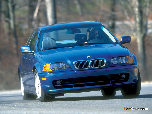 BMW 328Ci Coupe US-spec (E46) 1999–2000 wallpapers (640 x 480)