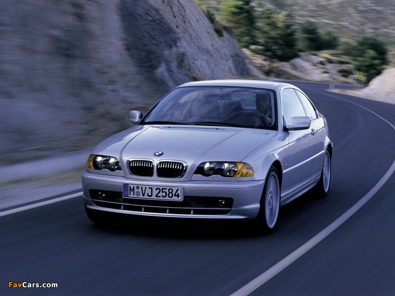 BMW 328Ci Coupe (E46) 1999–2000 wallpapers (800 x 600)