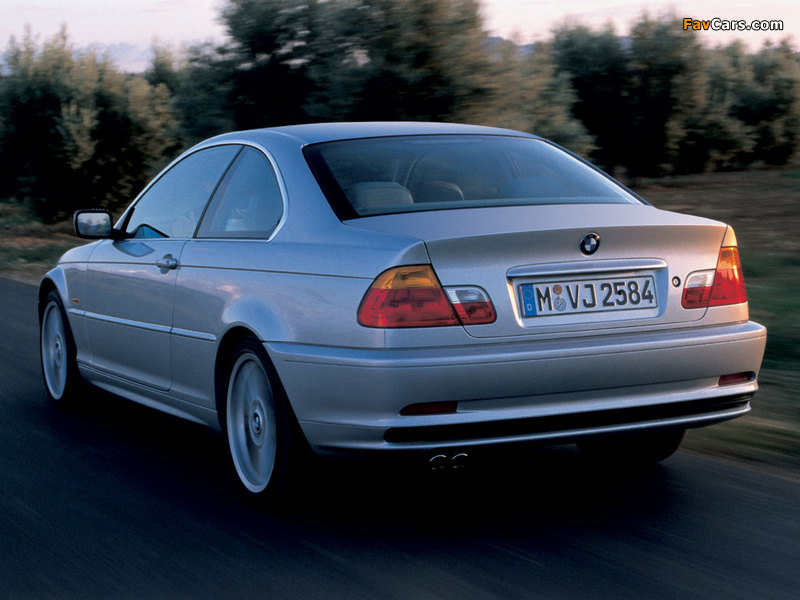 BMW 328Ci Coupe (E46) 1999–2000 wallpapers (800 x 600)