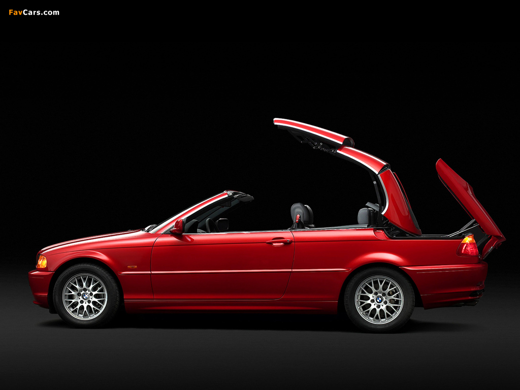 BMW 3 Series Klapp Top by Edscha & Bertone (E46) 2000 wallpapers (1024 x 768)