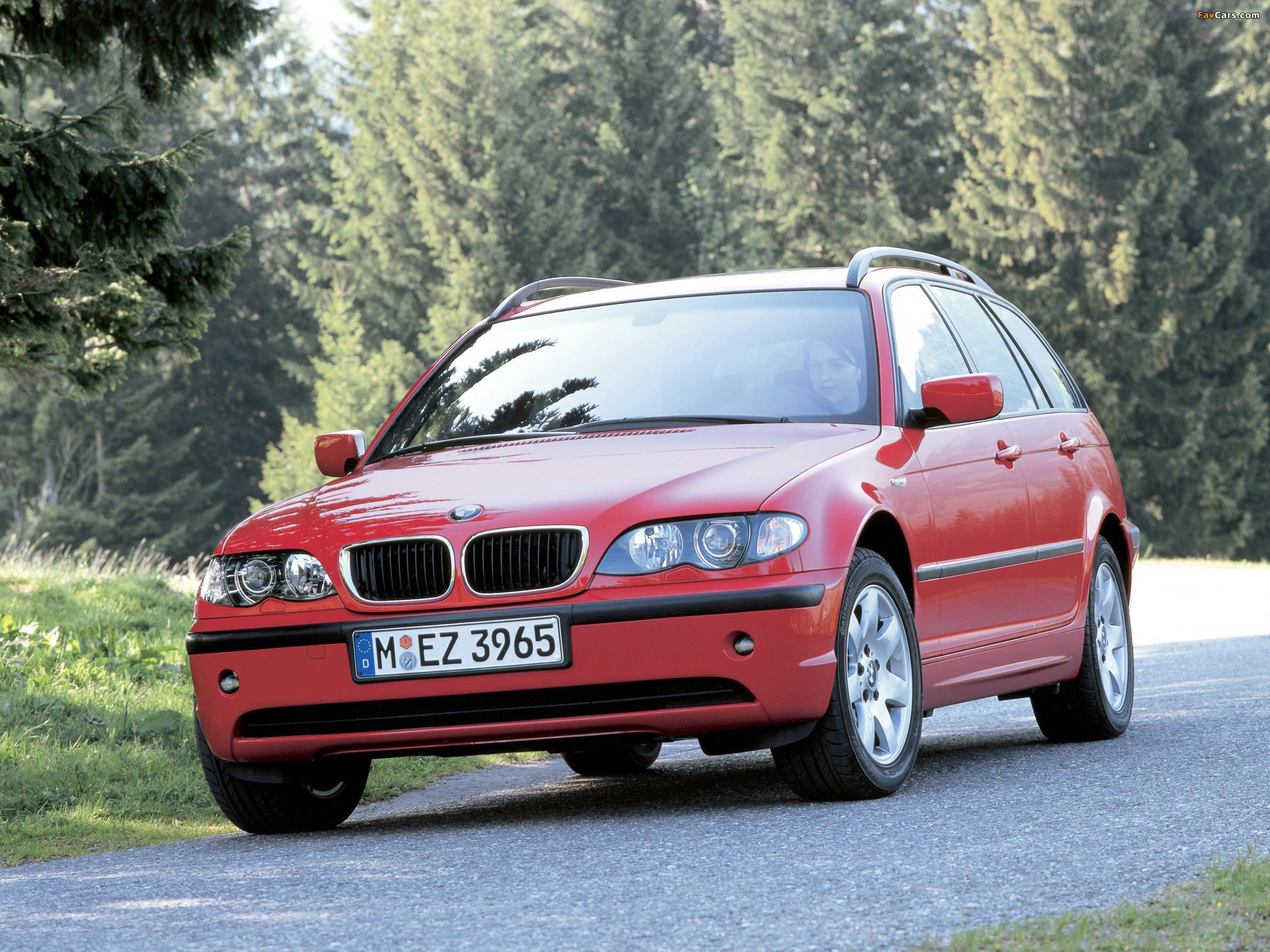 BMW 318i Touring (E46) 2001–05 wallpapers (2048 x 1536)