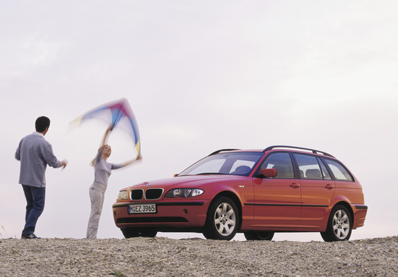 BMW 318i Touring (E46) 2001–05 wallpapers