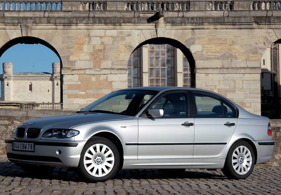 BMW 318i Sedan (E46) 2001–05 wallpapers