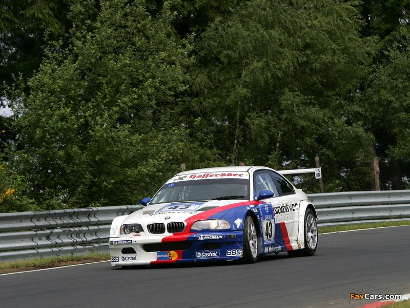 BMW M3 GTR (E46) 2001 wallpapers (800 x 600)