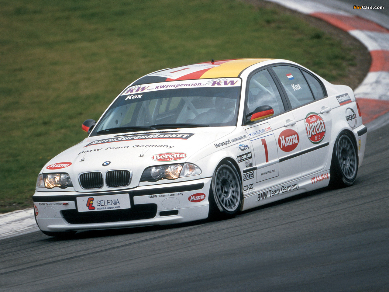 BMW 320i ALMS Race Car (E46) 2001 wallpapers (1280 x 960)