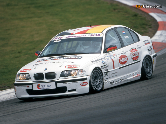 BMW 320i ALMS Race Car (E46) 2001 wallpapers (640 x 480)