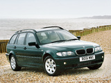 BMW 320d Touring UK-spec (E46) 2001–06 wallpapers