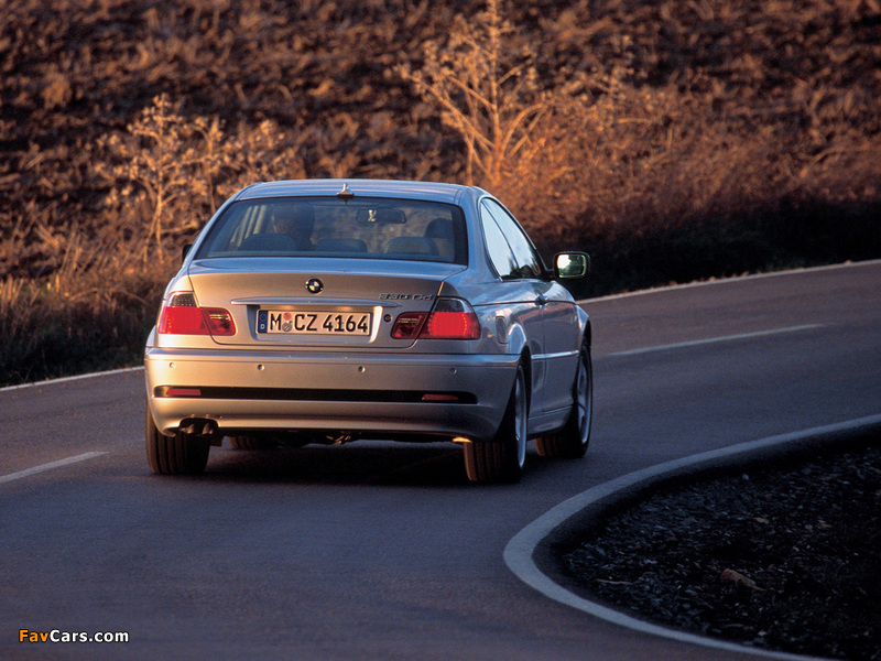 BMW 330Cd Coupe (E46) 2003–06 wallpapers (800 x 600)