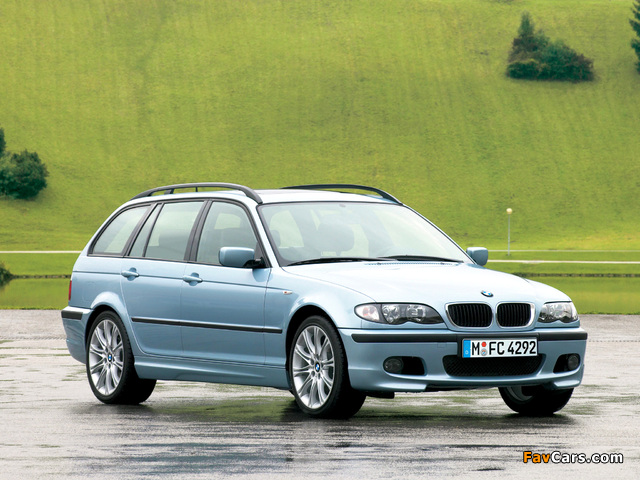 BMW 3 Series Touring Edition 33 (E46) 2004–05 wallpapers (640 x 480)