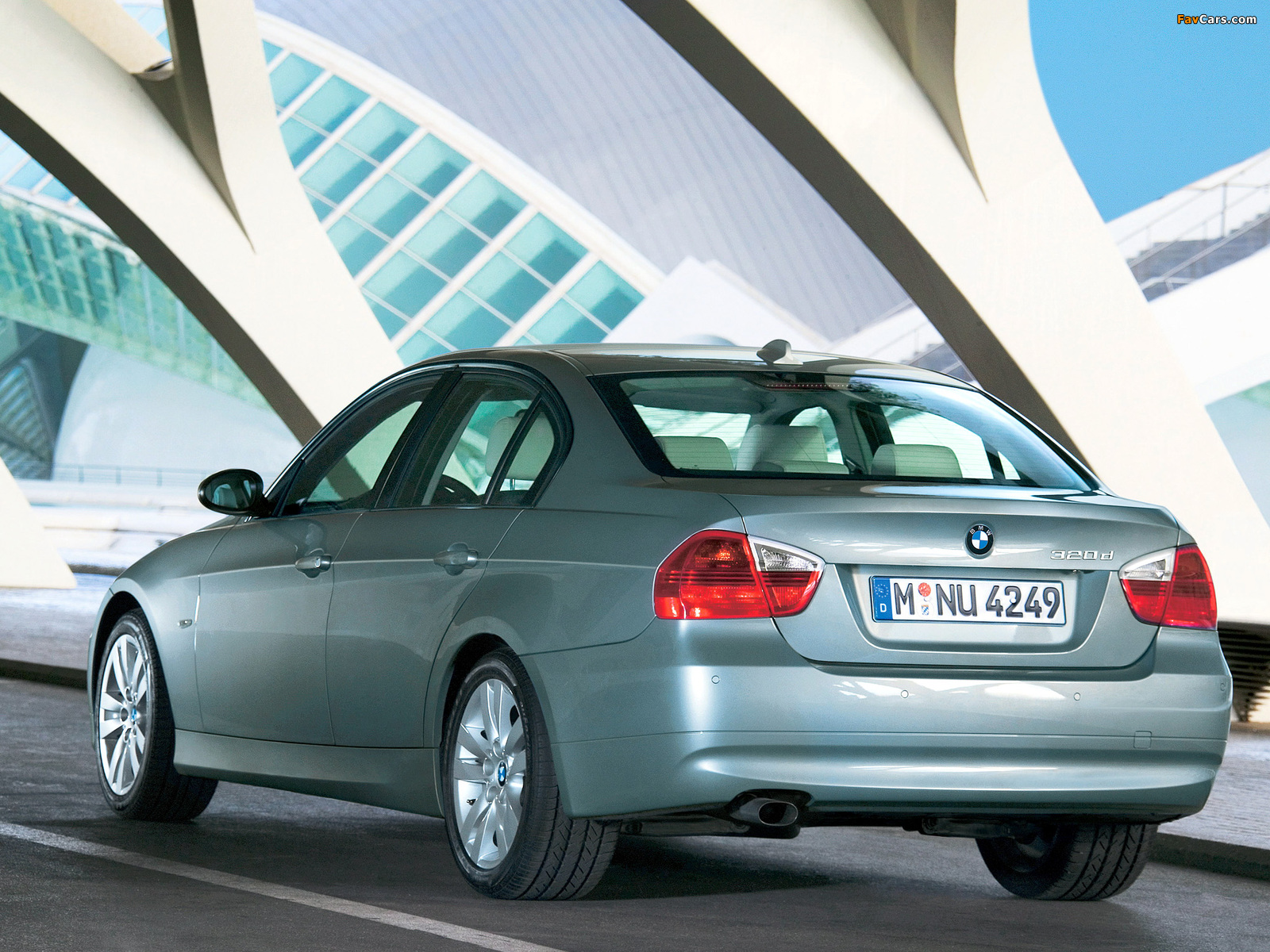 BMW 320d Sedan (E90) 2005–08 wallpapers (1600 x 1200)