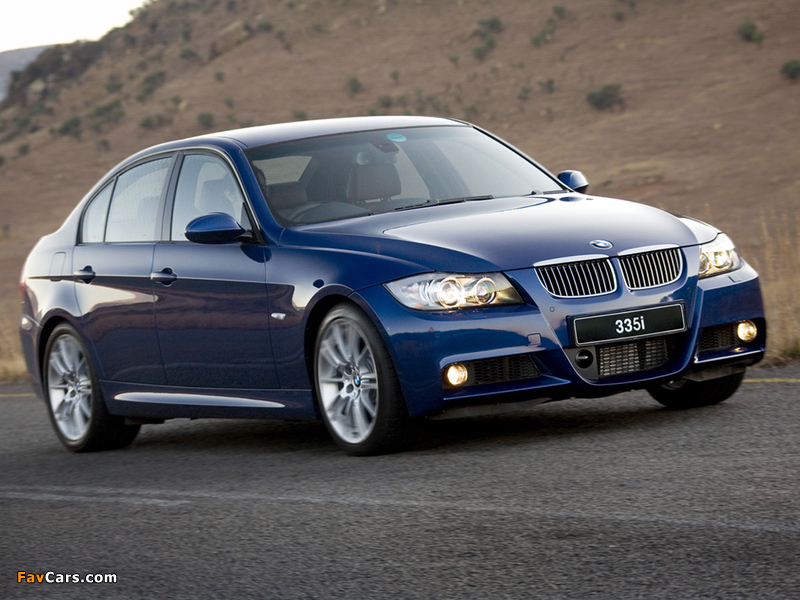 BMW 335i M Sports Package ZA-spec (E90) 2006 wallpapers (800 x 600)