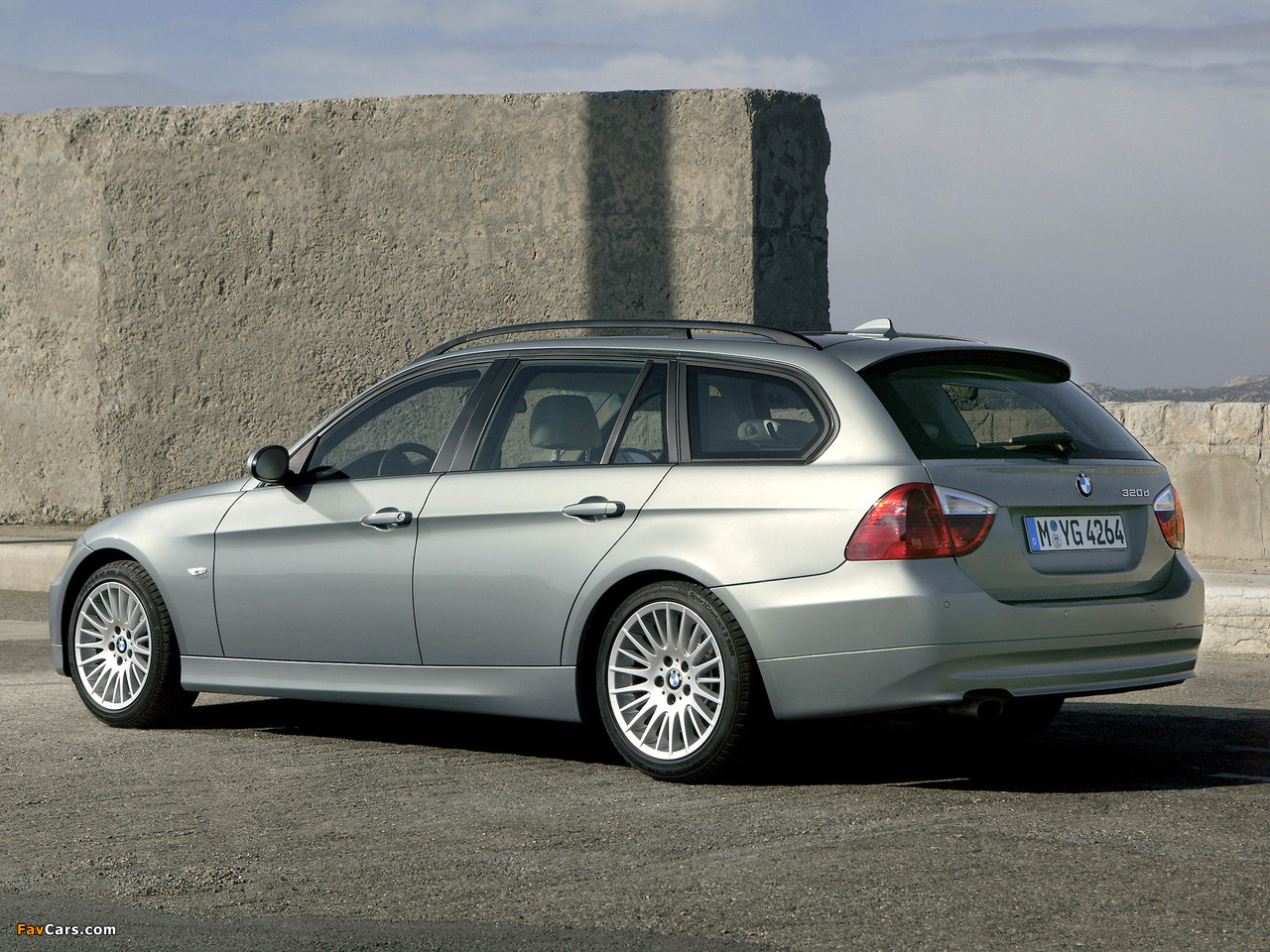 BMW 320d Touring (E91) 2006–08 wallpapers (1280 x 960)