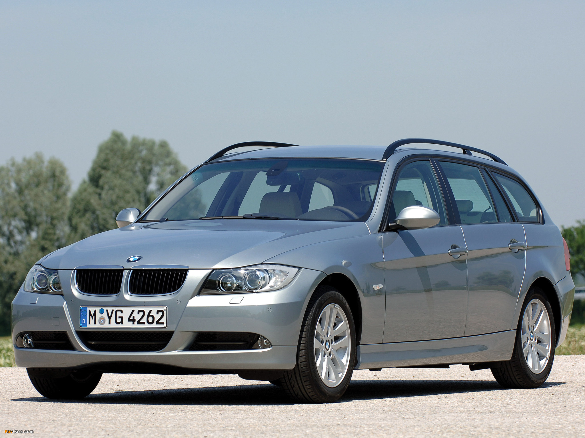 BMW 320d Touring (E91) 2006–08 wallpapers (2048 x 1536)