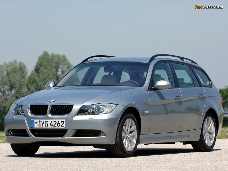 BMW 320d Touring (E91) 2006–08 wallpapers (800 x 600)