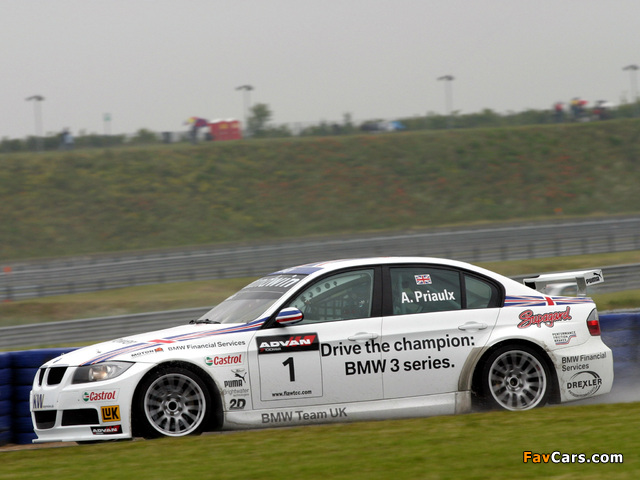 BMW 320si WTCC (E90) 2006–08 wallpapers (640 x 480)